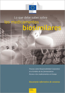 Los que debe saber sobre los medicamentos biosimilares